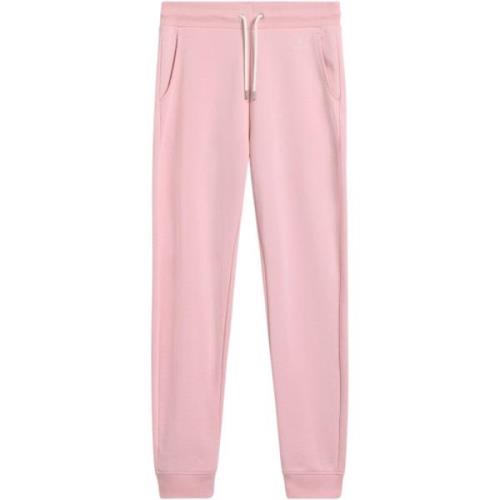 Rosa Sweatpants med Snøring i Livet