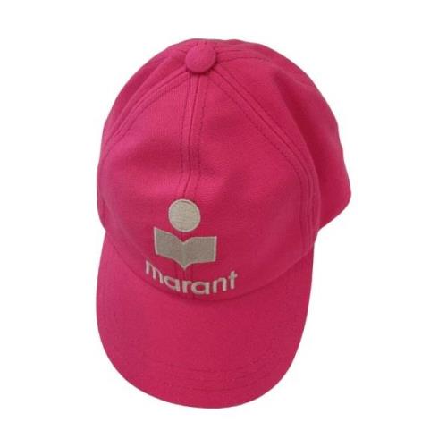 Brodert Fuchsia Bomull Baseball Cap