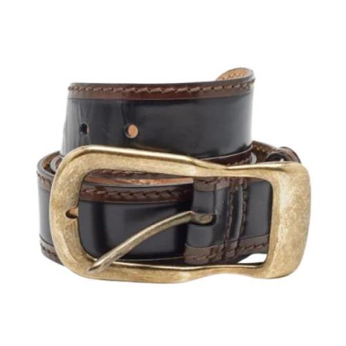 Pre-owned Leather belts