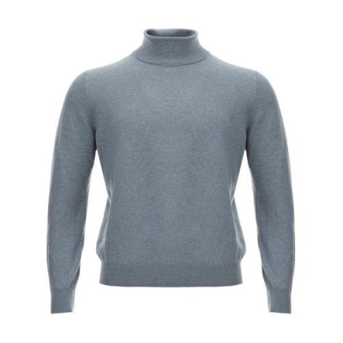 Cashmere Turtleneckgenser i Grå