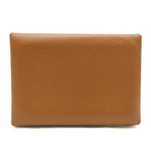 Pre-owned Leather wallets