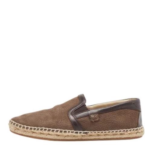 Pre-owned Leather espadrilles