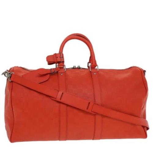 Pre-owned Leather travel-bags