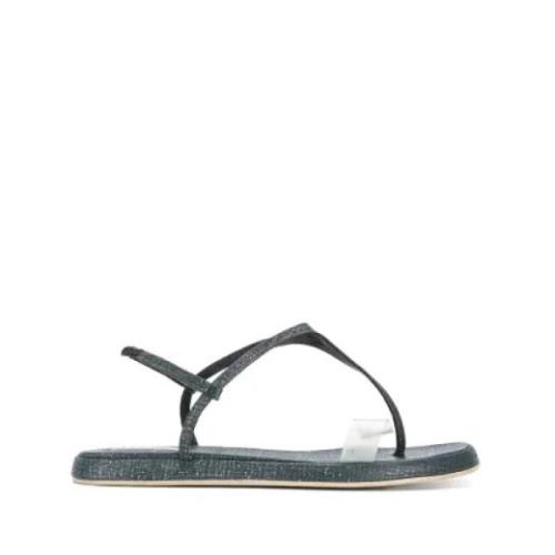 Pre-owned Leather sandals