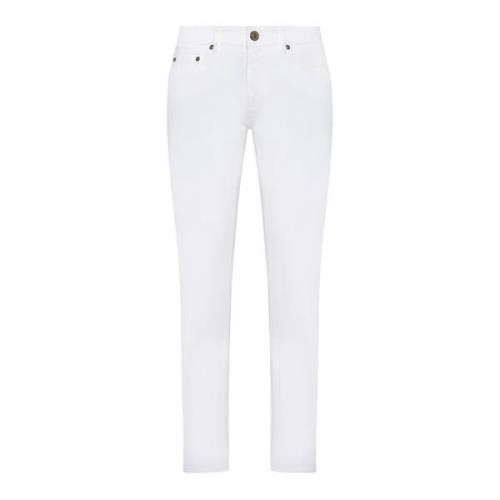 Hvit Denim Skinny Jeans