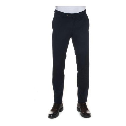 Slim Fit Chino med Mikrotrykk