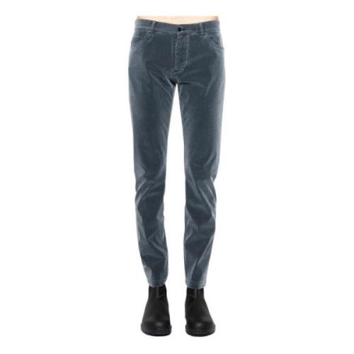 Menns Techno Velvet Slim Fit Bukser