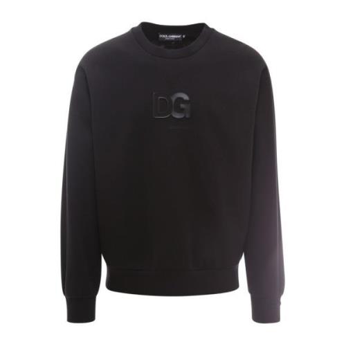 Sort Sweatshirt med Signaturlogo