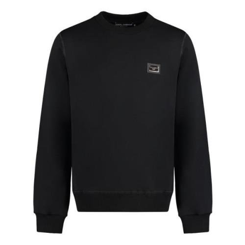 Bomull Crew-Neck Sweatshirt