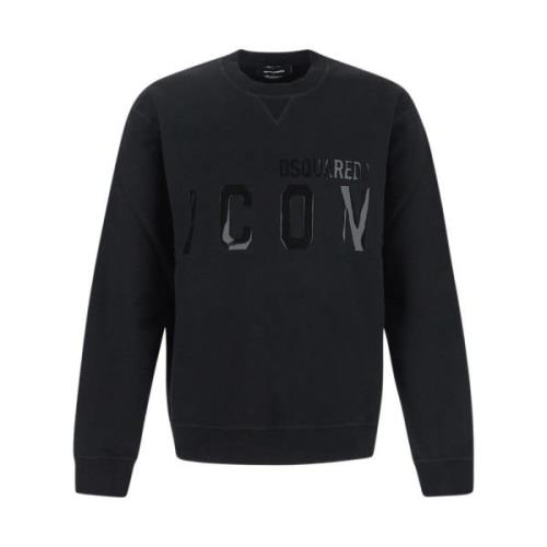 Ikon Logo Sweatshirt Stilig Komfortabel