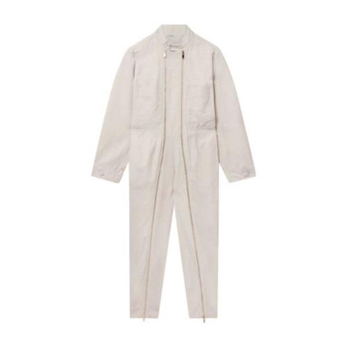 Iconics Glidelås Jumpsuit Krem