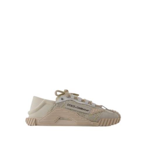 Rosa Nylon Lavtop Sneakers