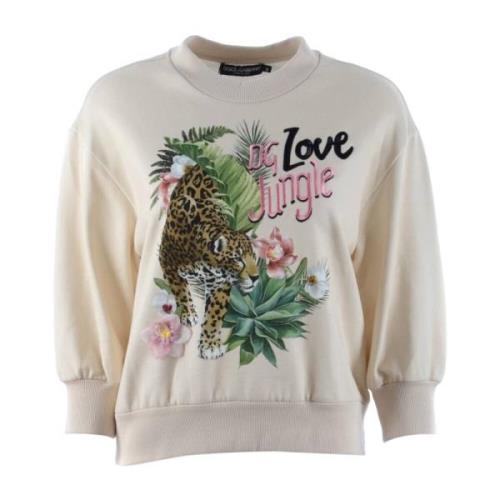 Bomull Sweatshirt Oppgrader Stilig Avslappet Look