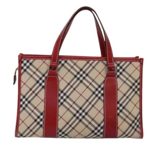 Pre-owned Canvas burberry-bags