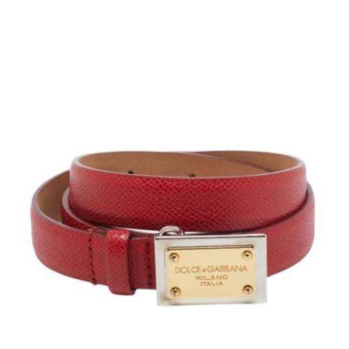 Pre-owned Leather belts