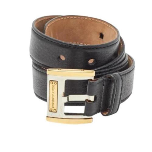 Pre-owned Leather belts