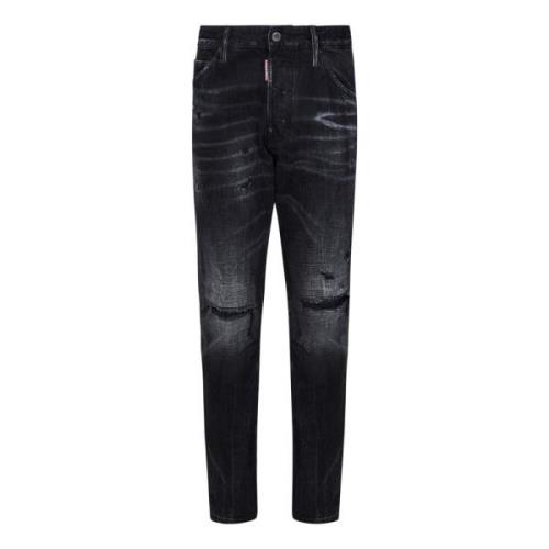 Svart Cool Guy Slim-Fit Jeans