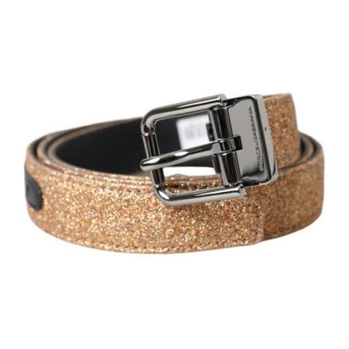 Glitter Metall Spenne Belte