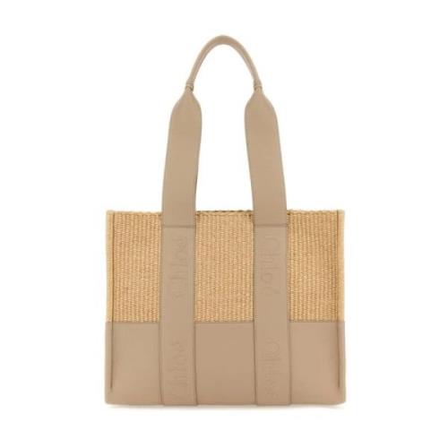 Woody Medium Tote Bag Brun