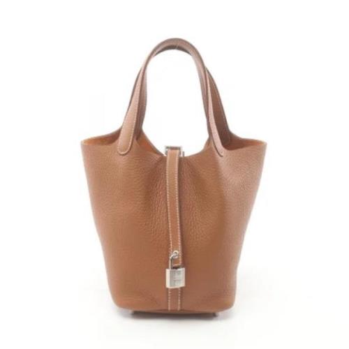 Pre-owned Leather hermes-bags