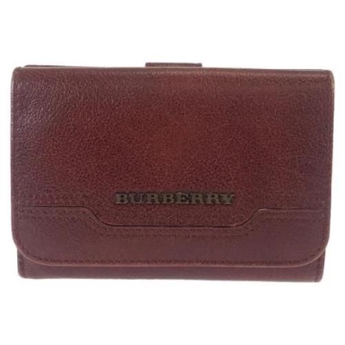 Pre-owned Leather wallets