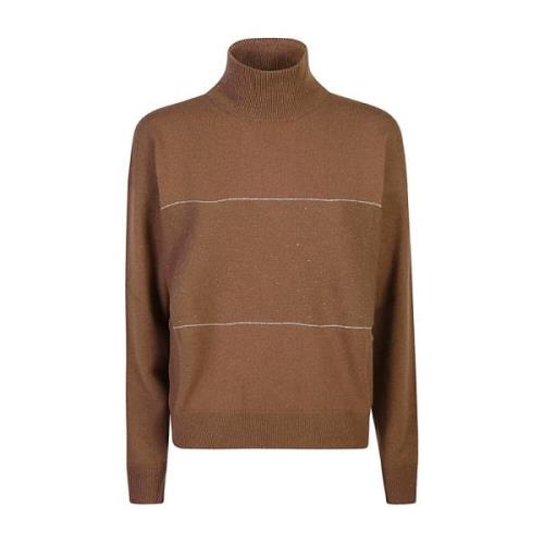 Brun Sweatshirt Aw24 Dameklær