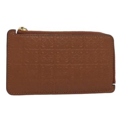 Pre-owned Leather wallets