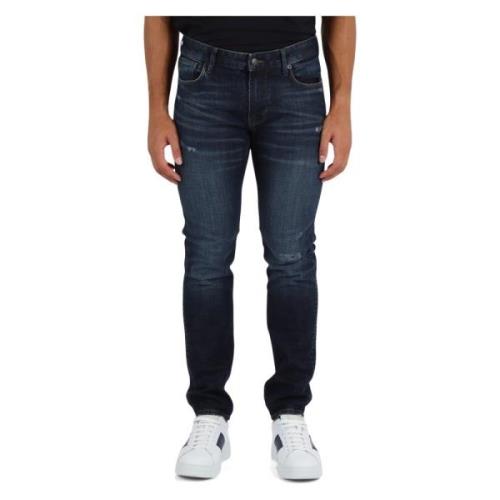 Slim Fit Jeans med Fem Lommer