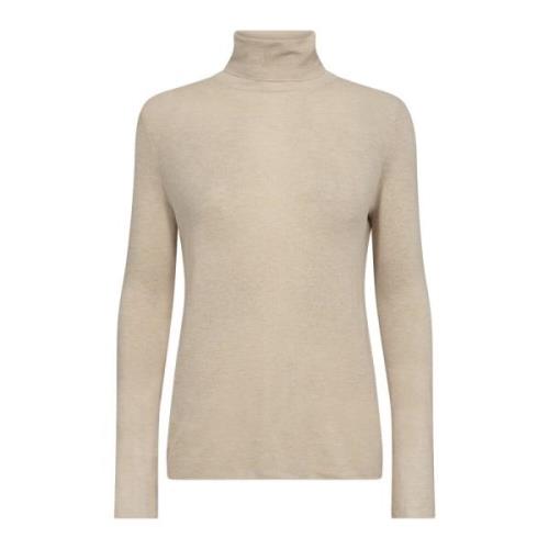 Rollneck Strikkegenser Cement