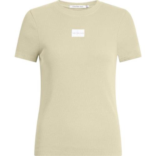 Beige T-skjorte med Lycra® Freef!T® teknologi