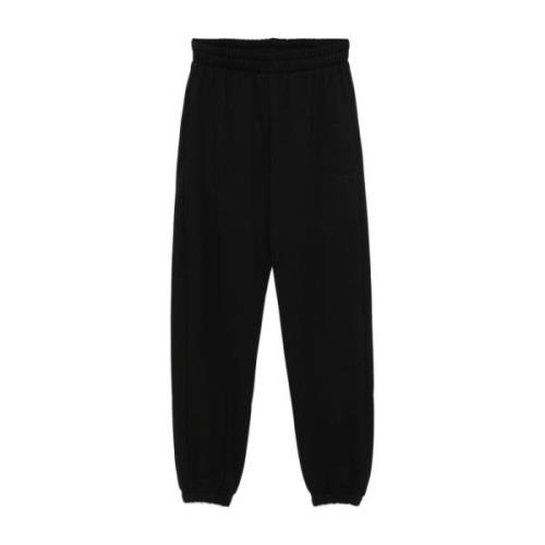 Svart Lounge Logo Sweatpants