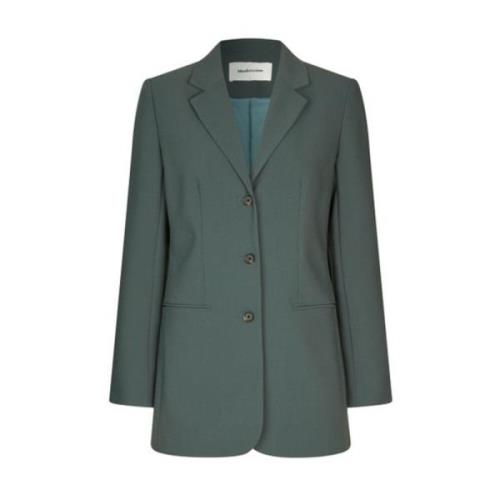 Grønn Slim Fit Blazer Gale