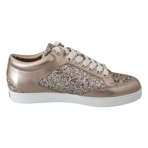 Glitter Lær Sneakers Miami ogml