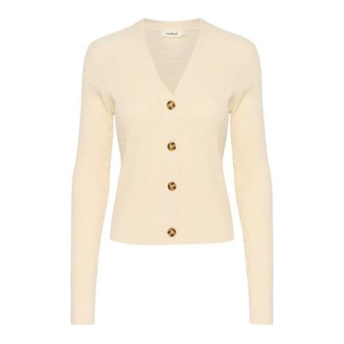 Feminin Cardigan Whisper White