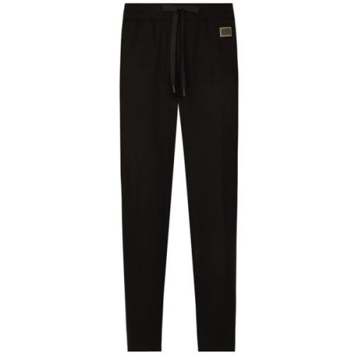 Sorte Sweatpants 'Pantalone' for Menn