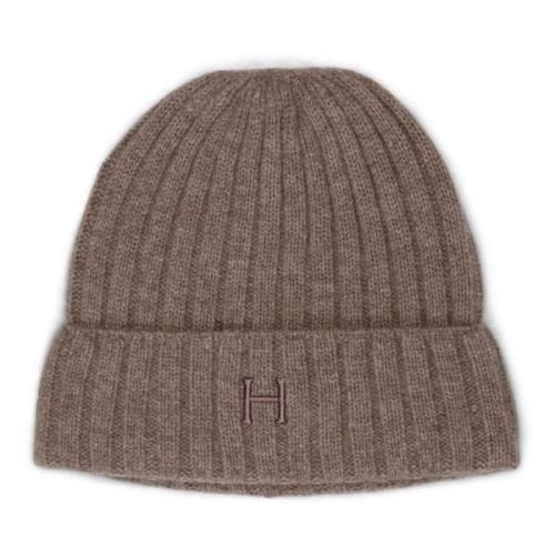 Varm Cashmere Rib Beanie Lue