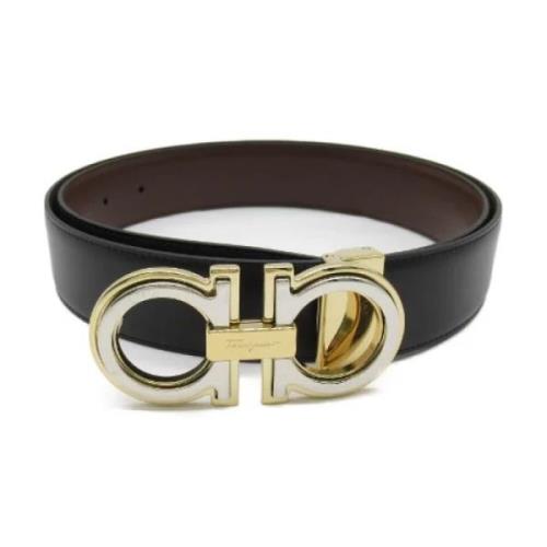 Pre-owned Leather belts