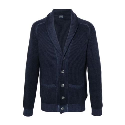 Knappet Engelsk Rib Cardigan Sweaters