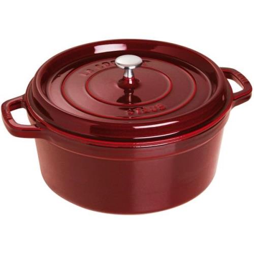 Staub Rund Gryte 28 cm 6,7 liter Grenadine