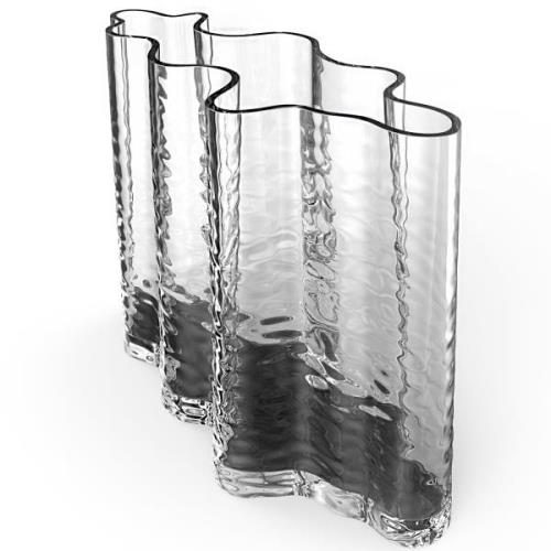 Cooee Design Gry Wide vase, 24 cm, clear