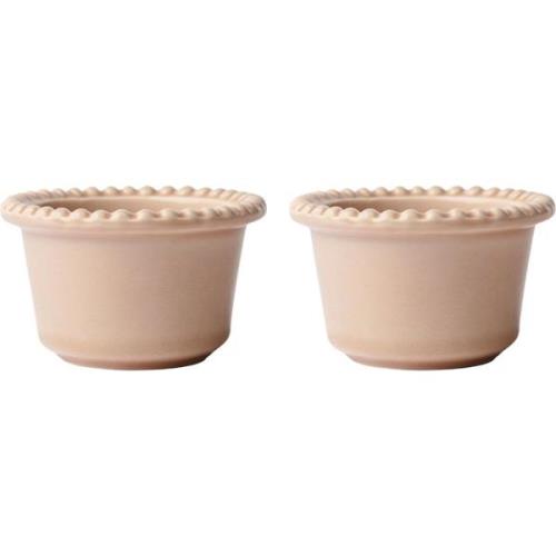 PotteryJo Daria 12 cm serveringsskål 2-pack, accolade