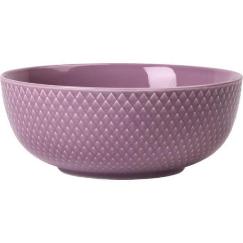 Lyngby Porcelæn Rombe color skål Ø15,5 cm, lilla