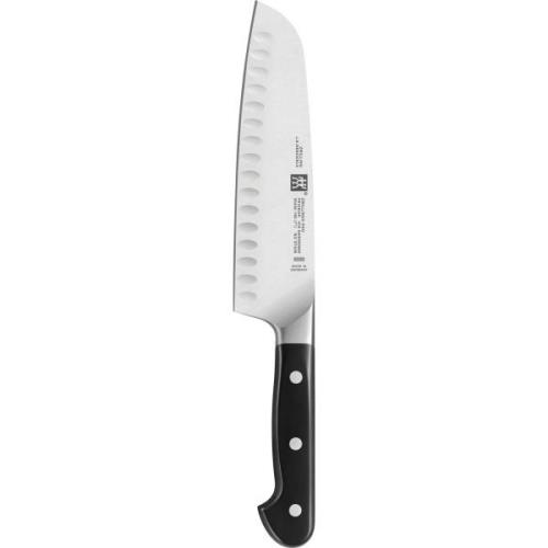 Zwilling Pro Santoku 18 cm med hull