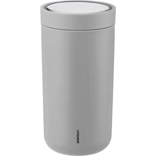 Stelton To Go Click d. steel 0,2 l. - Soft Light Grey