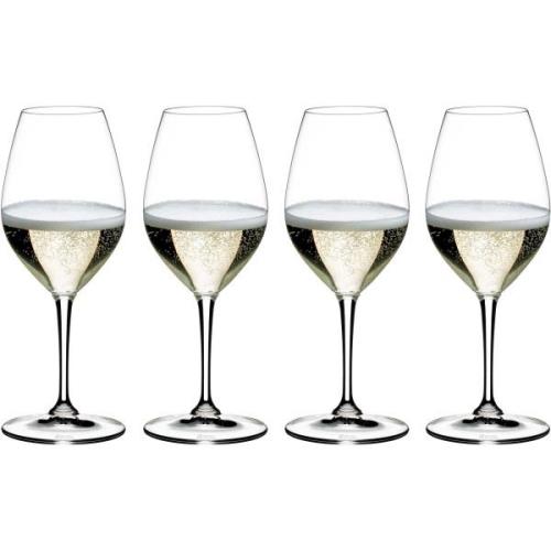 Riedel Vinum Champagneglass 4-pakke