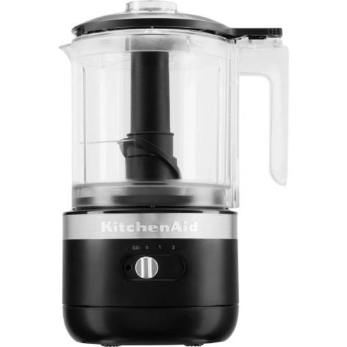 KitchenAid 5KFCB519EBM Ledningsløs mini foodprocessor, Matt svart