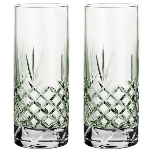 Frederik Bagger Crispy Highball Glass 2 stk, Emerald