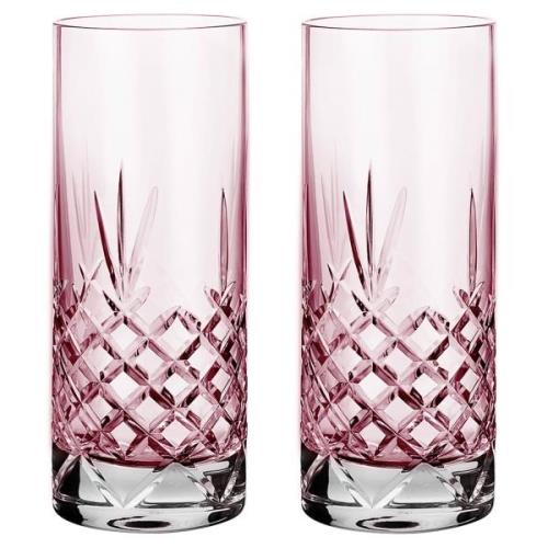 Frederik Bagger Crispy Highball Glass 2 stk, Topaz