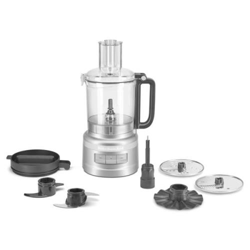 KitchenAid 5KFP0921ECU Foodprosessor, 2,1 liter, contour silver