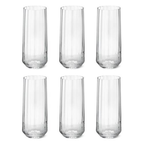 Georg Jensen Bernadotte highball glass, 45 cl, 6 stk